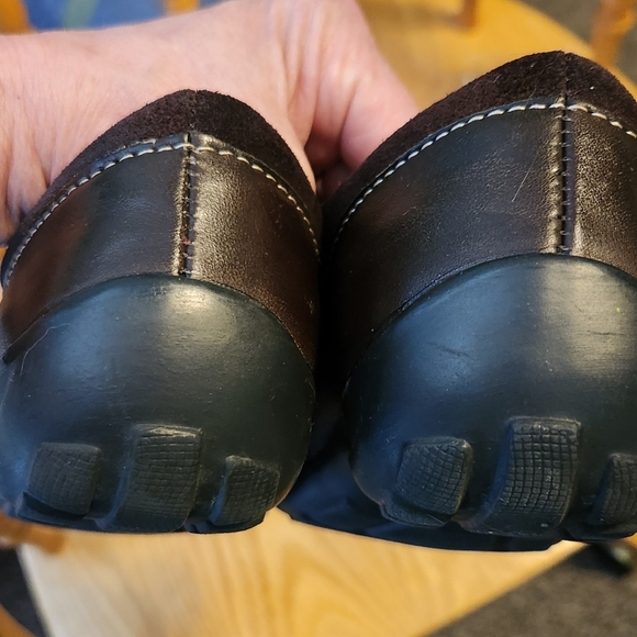 🌞NICE🌞NATURAL SOUL Brown Leather Flats Sz 6.5 - Picture 8 of 8